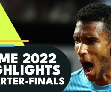 Djokovic In Gladiator Mode; Zverev, Tsitsipas, Ruud Eye Semis | Rome 2022 Quarter-Final Highlights