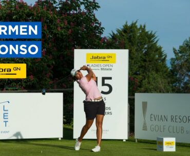 Carmen Alonso leads the way on -5 after a first round score of 66 in Evian-les-Bains