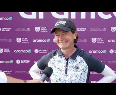Ladies European Tour: Aramco Team Series Bangkok - Catriona Matthew talks to the media