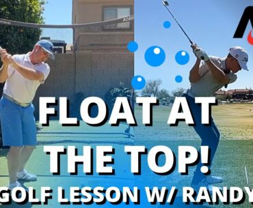 Golf Lesson w/ Randy: FLOAT In Transition (Fixed Pull Hooks In 3 Swings!)
