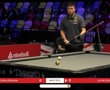 Mickey Krause vs Lo Ho Sum | 2022 UK Open Pool Championship