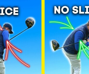 You WILL STOP slicing the golf ball with this EASY SHOULDER TRICK!