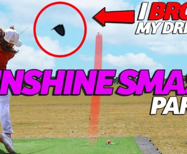 I BROKE MY DRIVER. CAN I STILL WIN?? | Pushing 160 mph Club-Speed | Sunshine Smash FINALS- Part 2/2