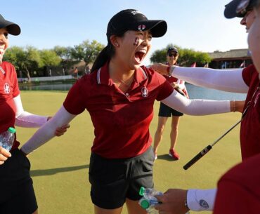 Stanford freshman Rose Zhang wins 2022 NCAA women's golf individual title