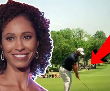 ESPN's Sage Steele was taken to a HOSPITAL after being hit by a 181mph golf ball at PGA Championship
