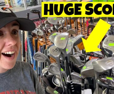 HUGE PROFIT Thrifting For Golf Clubs ON VACATION! (Insane Finds!!)