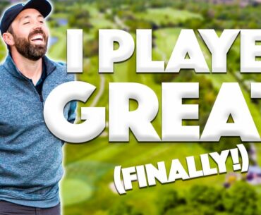 I finally played GREAT golf! #Break75 S2E5