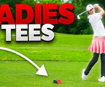 Does playing the LADIES TEES Drastically change my Score?