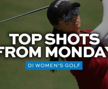 Top shots from Monday's NCAA women's golf championship round