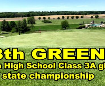 Chaos at 18th Green Iowa High School Class 3A girls golf state championships