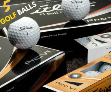 BEST TITLEIST GOLF BALLS IN 2022 | BEST TITLEIST GOLF BALLS FOR SENIORS | TITLEIST GOLF BALLS