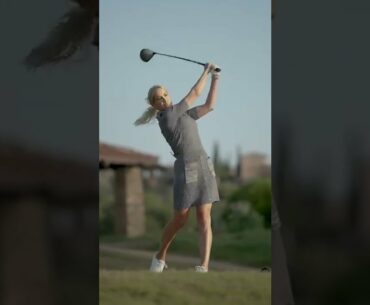 New Lady Golfer Rocking #PXGApparel On The Golf Course | PXG #Shorts