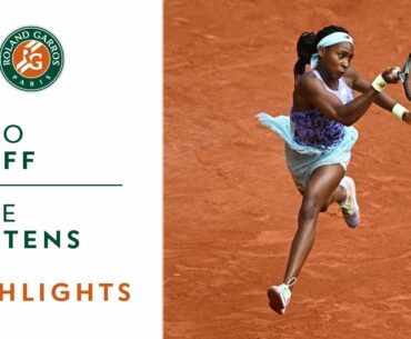 Coco Gauff vs Elise Mertens - Round 4 Highlights I Roland-Garros 2022