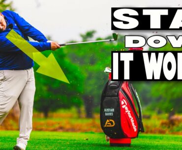 How To STAY DOWN Through Impact In The Golf Swing