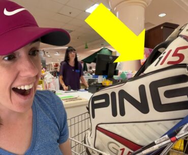 WORLDS LARGEST THRIFT STORE WAS LOADED WITH GOLF CLUBS!