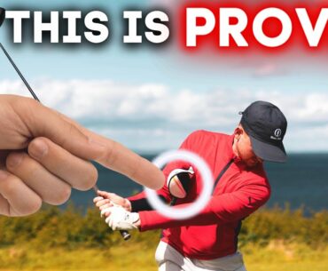 Swing SLOWER but hit the golf ball FURTHER - This Just Works!