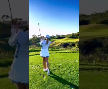 Hot Women Golf | Women Golf Swing | Golf Swing Lady Golf Lessons #golf #shorts #golfgirl GOLF#SHORT