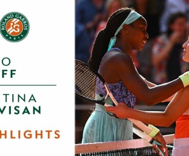 Coco Gauff vs Martina Trevisan - Semifinals Highlights I Roland-Garros 2022