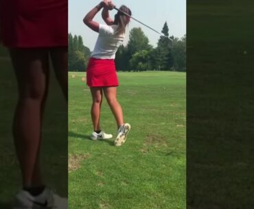 Hot Women Golf | Women Golf Swing | Golf Swing Lady Golf Lessons #golf #shorts #golfgirl GOLF#SHORT