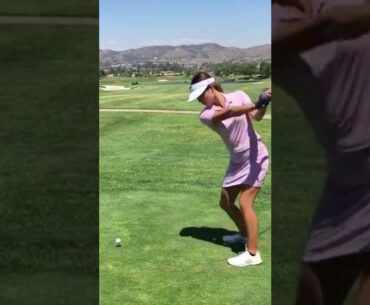 Hot Women Golf | Women Golf Swing | Golf Swing Lady Golf Lessons #golf #shorts #golfgirl GOLF#SHORT