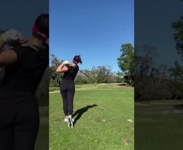 Hot Women Golf | Women Golf Swing | Golf Swing Lady Golf Lessons #golf #shorts #golfgirl GOLF#SHORT