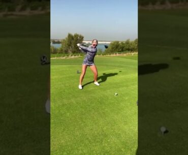 Hot Women Golf | Women Golf Swing | Golf Swing Lady Golf Lessons #golf #shorts #golfgirl GOLF#SHORT