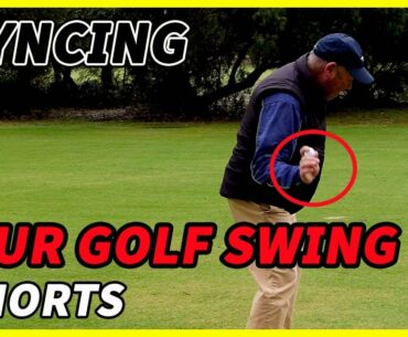 Syncing Your Hands With Your Body In A Golf Swing #shorts