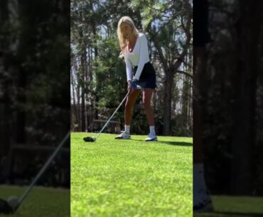 Hot Women Golf | Women Golf Swing | Golf Swing Lady Golf Lessons #golf #shorts #golfgirl GOLF#SHORT