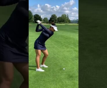 Hot Women Golf | Women Golf Swing | Golf Swing Lady Golf Lessons #golf #shorts #golfgirl GOLF#SHORT