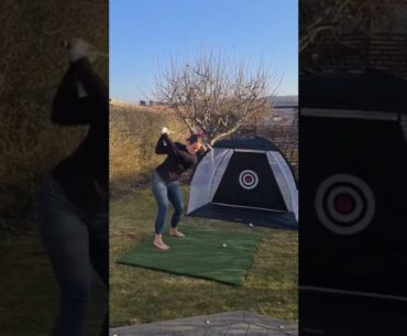 Hot Women Golf | Women Golf Swing | Golf Swing Lady Golf Lessons #golf #shorts #golfgirl GOLF#SHORT