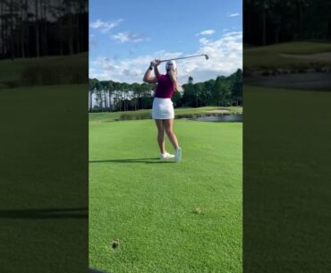 Hot Women Golf | Women Golf Swing | Golf Swing Lady Golf Lessons #golf #shorts #golfgirl GOLF#SHORT