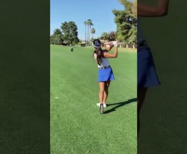 Hot Women Golf | Women Golf Swing | Golf Swing Lady Golf Lessons #golf #shorts #golfgirl GOLF#SHORT