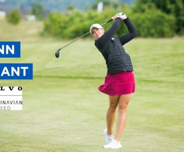 Linn Grant looks ahead to challenging against the DP World Tour players at Halmstad Golf Club