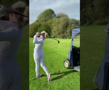 Hot Women Golf | Women Golf Swing | Golf Swing Lady Golf Lessons #golf #shorts #golfgirl GOLF#SHORT