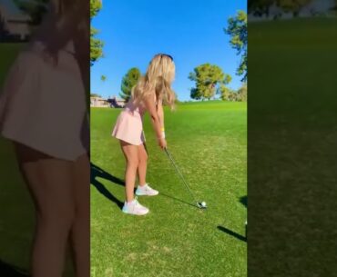 Hot Women Golf | Women Golf Swing | Golf Swing Lady Golf Lessons #golf #shorts #golfgirl GOLF#SHORT