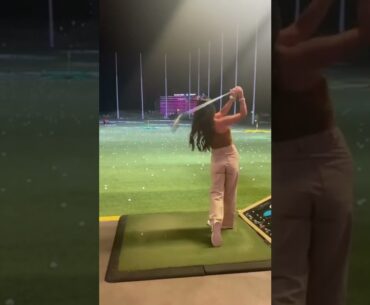 Hot Women Golf | Women Golf Swing | Golf Swing Lady Golf Lessons #golf #shorts #golfgirl GOLF#SHORT