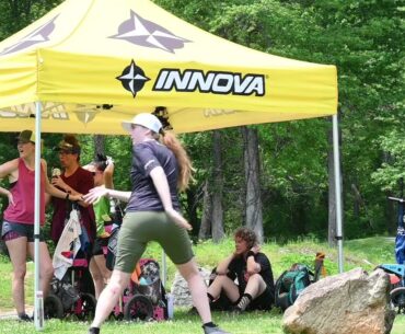 Throw Pink | Womens Disc Golf | River Run | North Cove Disc Golf | KidsOnTheFairway