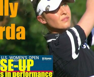 CLOSE-UP: Nelly Korda, Women's US Open Golf 2022; DAY1, "Welcome back, Nelly!"