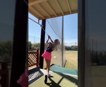 Hot Women Golf | Women Golf Swing | Golf Swing Lady Golf Lessons #golf #shorts #golfgirl GOLF#SHORT