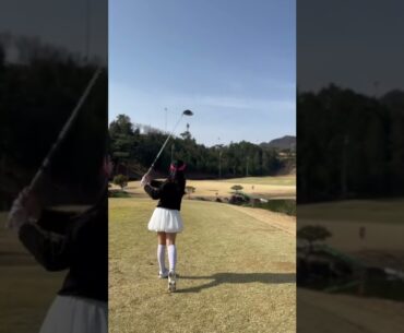 Hot Women Golf | Women Golf Swing | Golf Swing Lady Golf Lessons #golf #shorts #golfgirl GOLF#SHORT