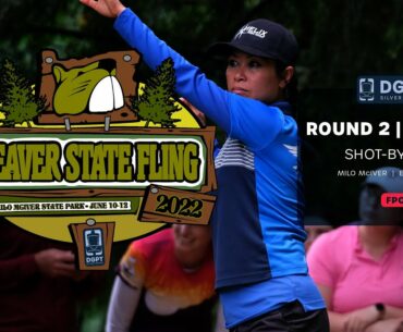 Beaver State Fling | Round 2, Front 9 | Hokom, Scoggins, Cox, Allen | FPO Lead