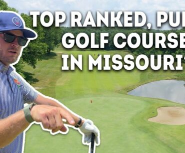 The Best Championship Public Golf Course In Missouri - Riggs Vs Missouri Bluffs, 9th Hole