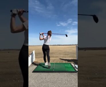 Hot women Golf swing slow motion | Golf swing basics | Hot ladies #golf #shorts #golfgirl