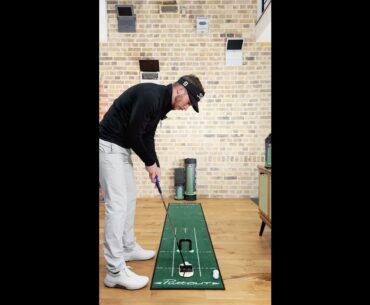 DIAL-IN your START LINE with this GOLF DRILL #golfdrills #golftips #putting #golf #shorts