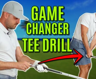 #GOLF: GAME CHANGER Tee Drill! | Simple Swing Fix