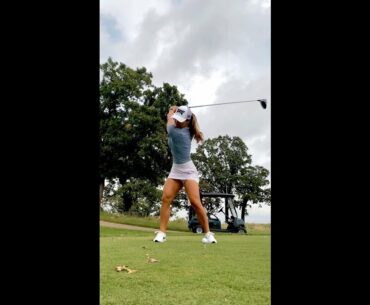 Wow! 🙌  @cassmarie_b ❤️❤️   #golf #shorts #golfgirl      | GOLF#SHORT