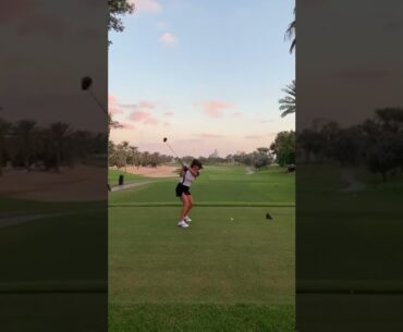 Hot women | Golf swing slow motion | Golf swing basics | Hot ladies #golf #shorts #golfgirl