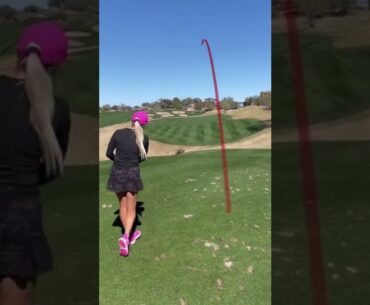 Hot women Golf swing slow motion | Golf swing basics | Hot ladies #golf #shorts #golfgirl