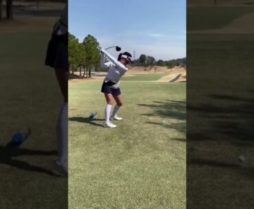 Hot women Golf swing slow motion | Golf swing basics | Hot ladies #golf #shorts #golfgirl