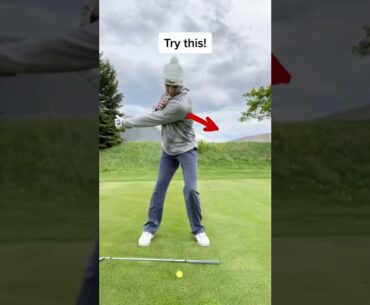 This Tip Will Help You FLUSH Your Irons! Golf Swing Tips #shorts